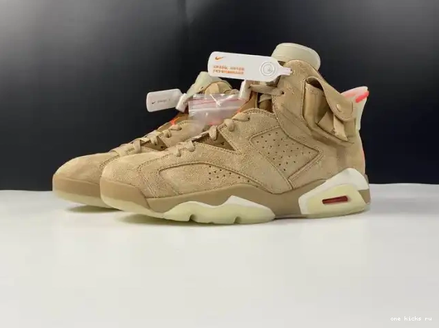 Rep Onekick DH0690-200 6 Khaki Jordan Air Retro British Travis Scott 0429